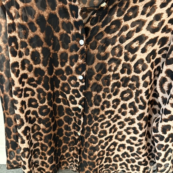 Leopard blouse - Picture 2 of 2